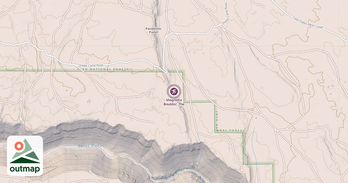 Map of Magnolia Boulder, The