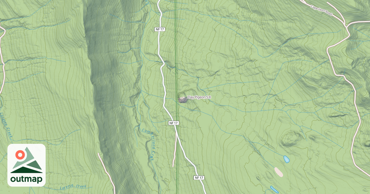Map of Clay Pigeon