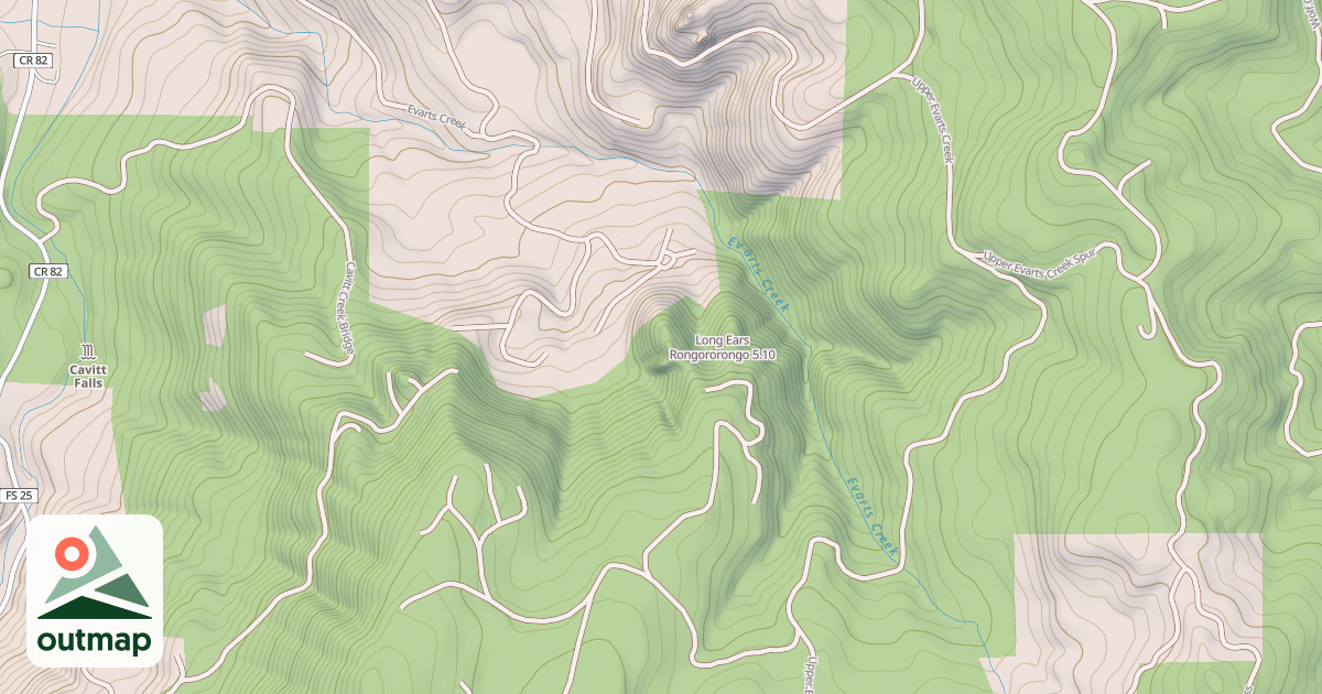 Map of Long Ears Rongororongo