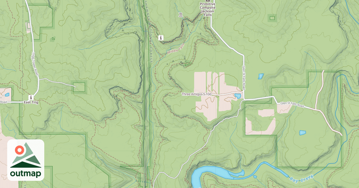 Map of Three Amigos