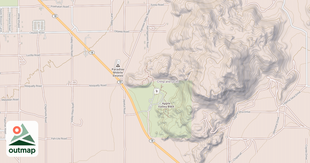Map of Crimp and Go