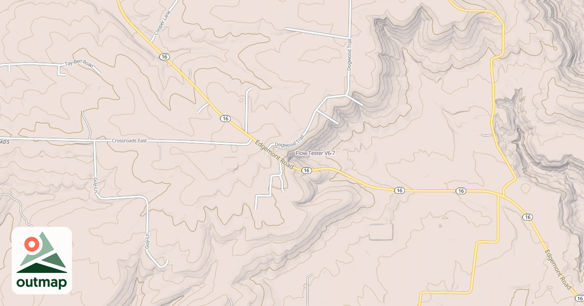 Map of Flow Tester