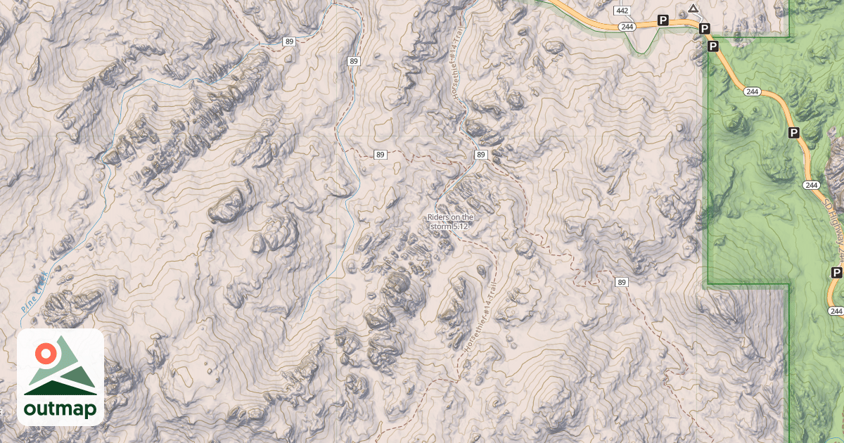 Map of Riders on the storm