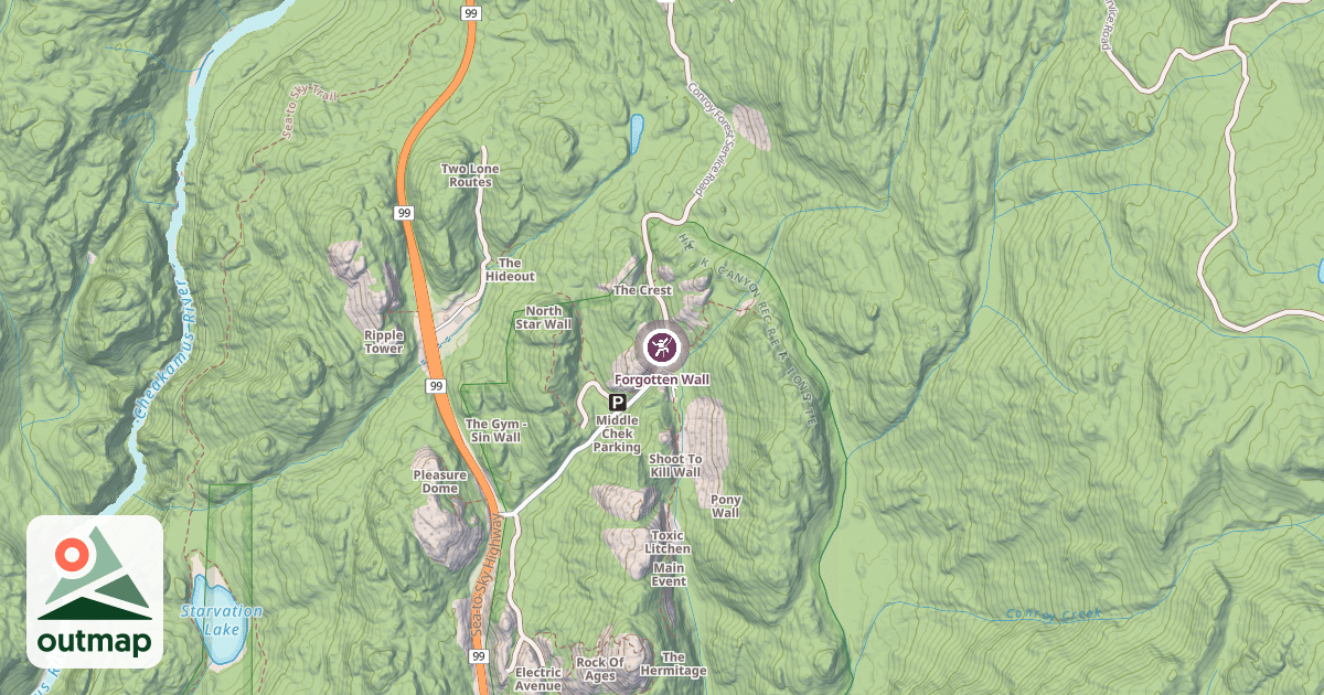 Map of Forgotten Wall