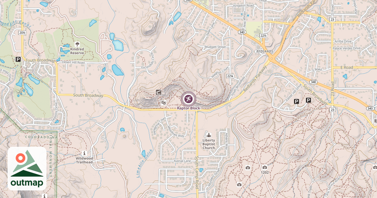 Map of Raptor Block