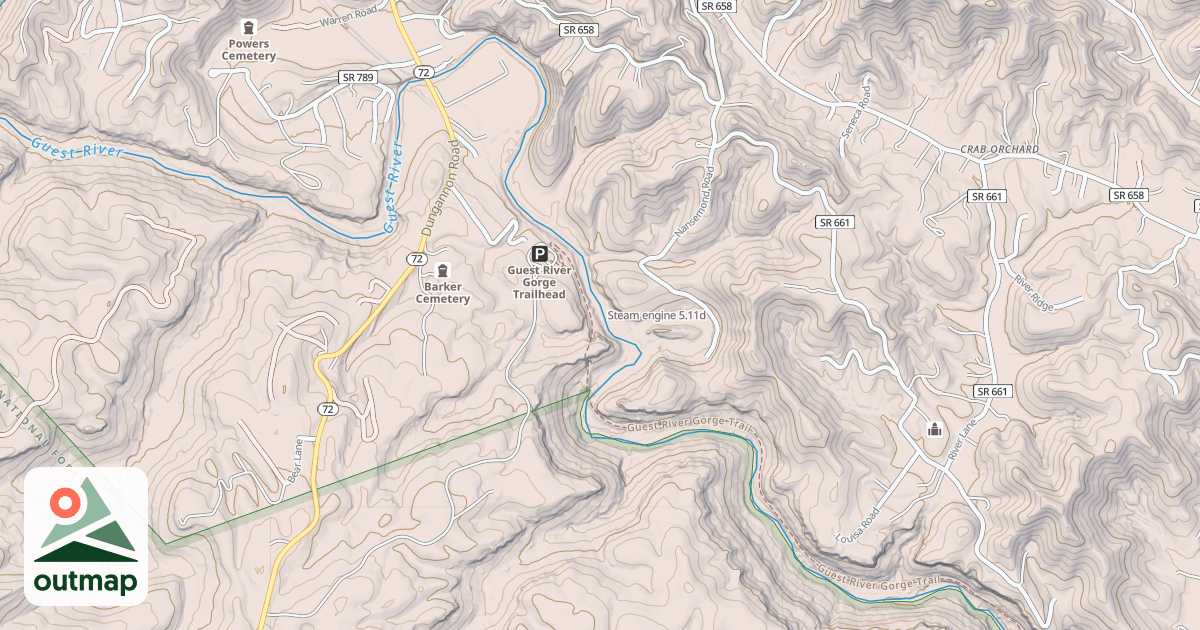 Map of Steam engine