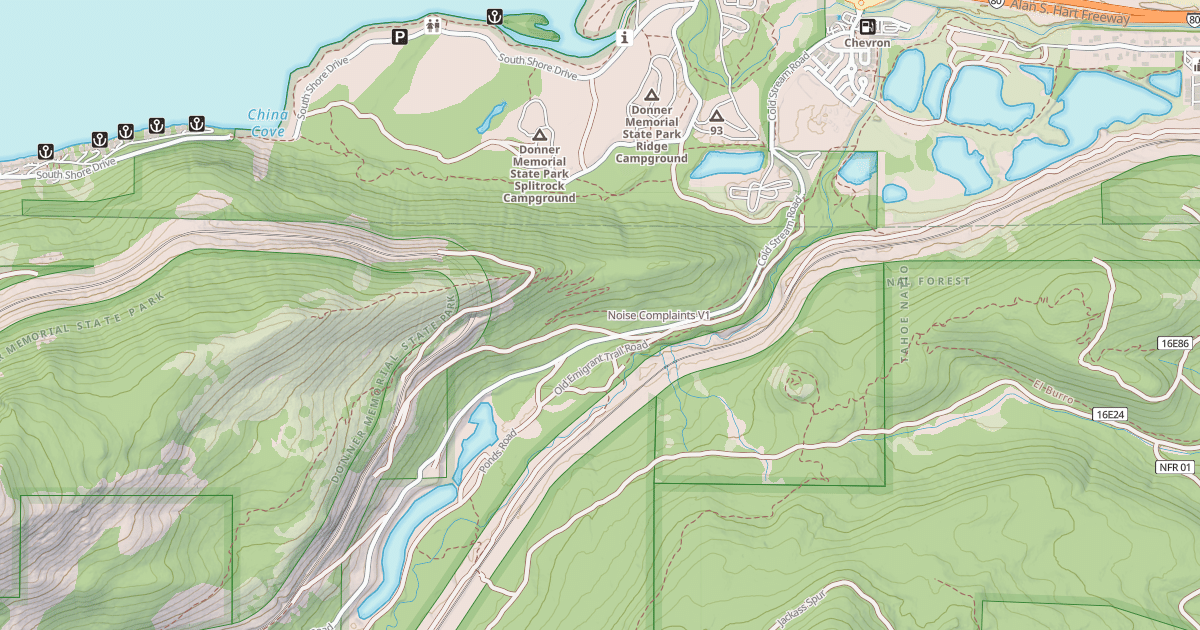 Map preview of Noise Complaints