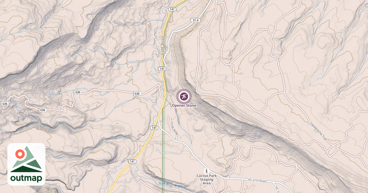 Map of Opener Stone