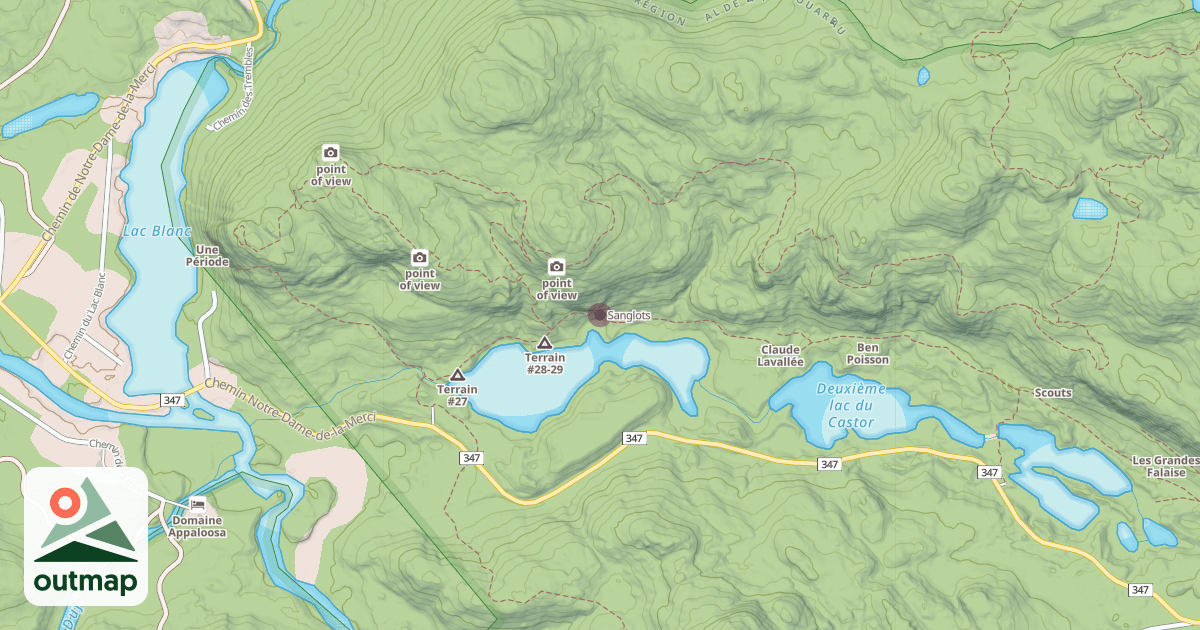 Map of Sanglots