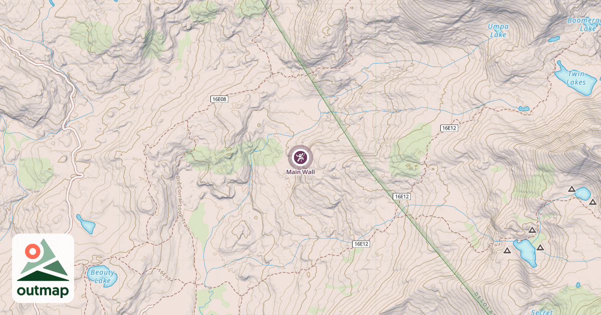 Map of Main Wall