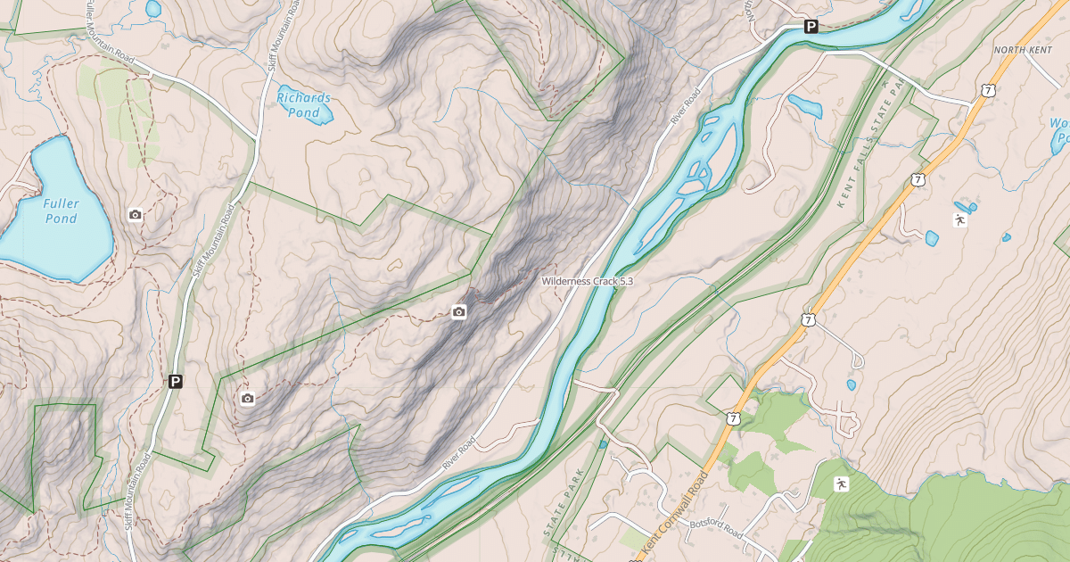 Map preview of Wilderness Crack
