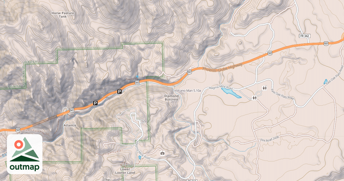 Map of Volcano Man