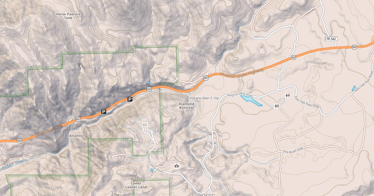 Map preview of Volcano Man