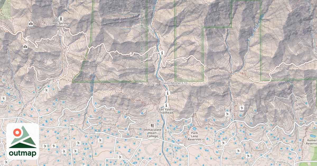 Map of Chavez/Mosher