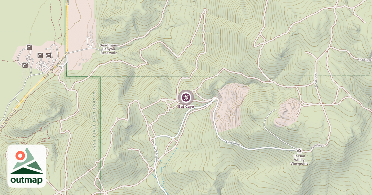 Map of Bat Cave