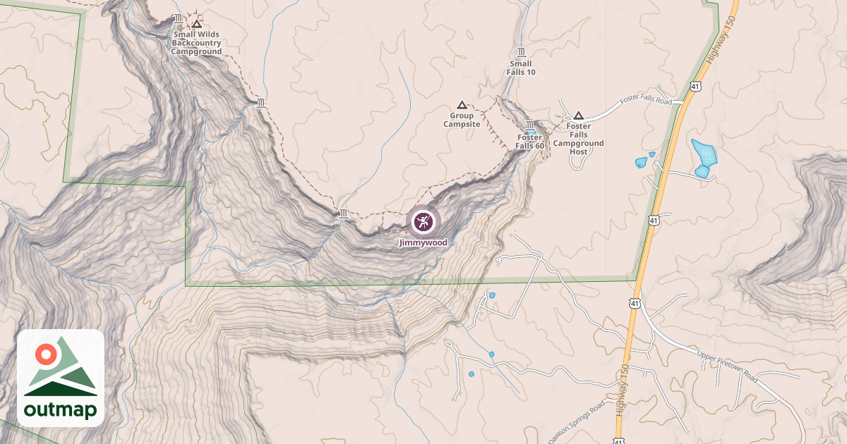 Map of Jimmywood