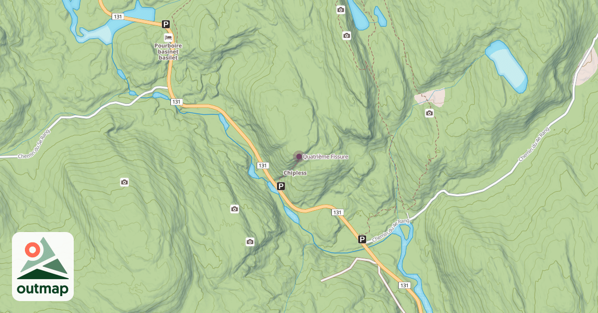 Map of Quatrième Fissure