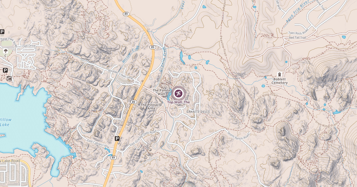 Map preview of Top Wall, The