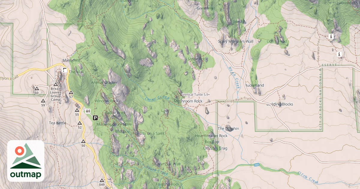 Map of Vertical Turtle