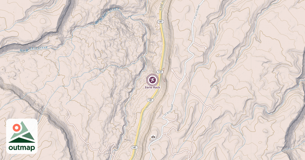 Map of Eerie Rock