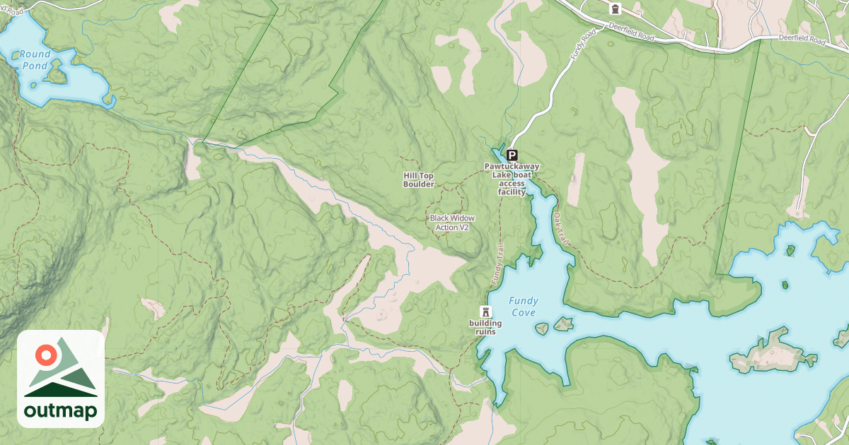 Map of Black Widow Action