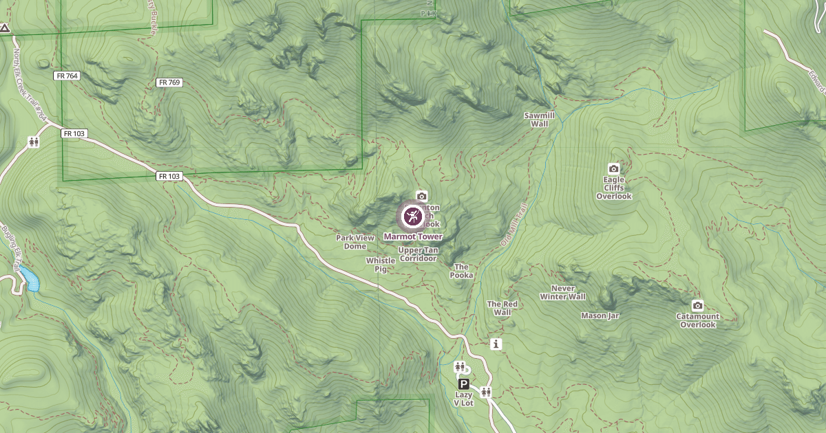 Map preview of Marmot Tower