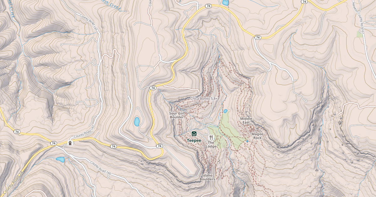 Map preview of Chica Bonito