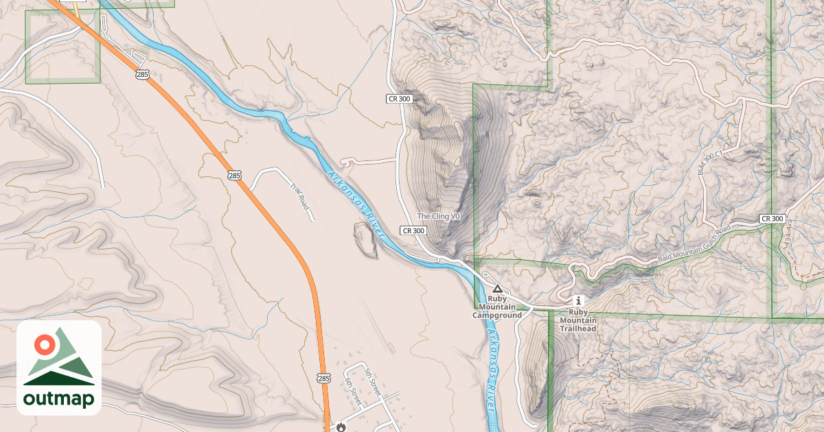 Map of The Cling