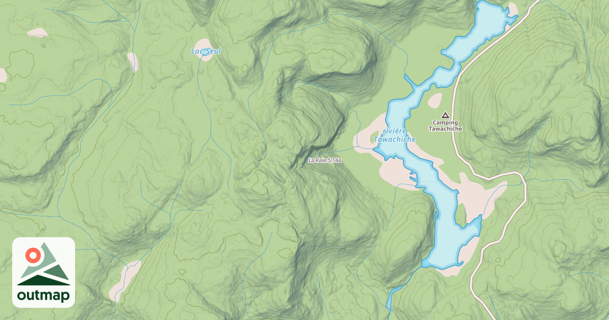 Map of La Raie