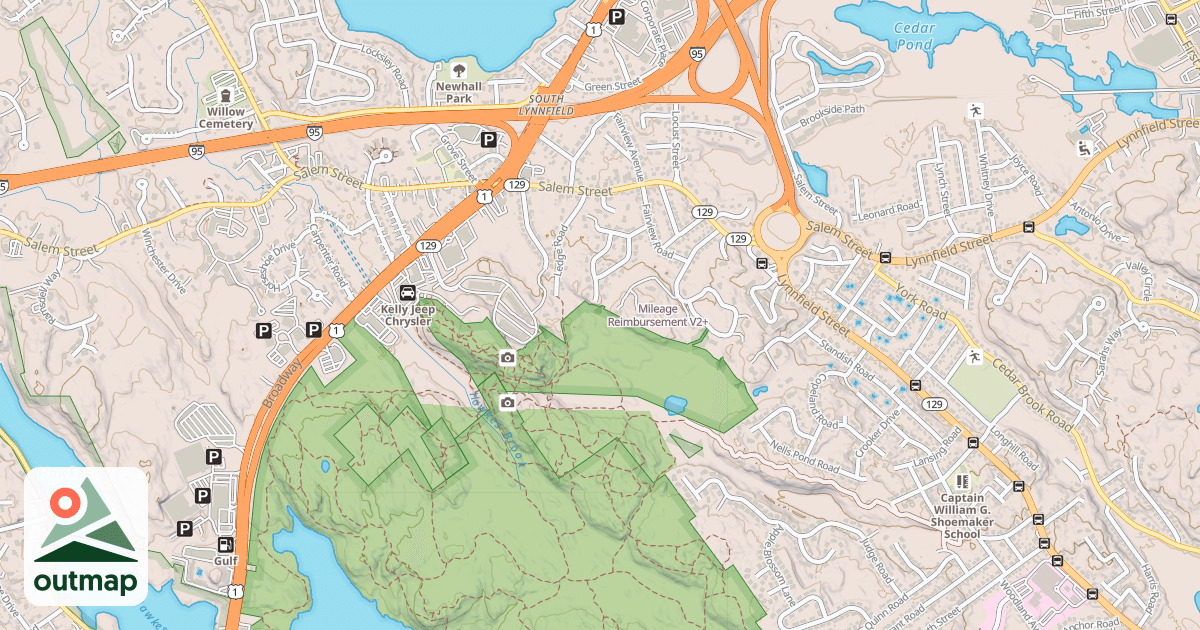 Map of Mileage Reimbursement