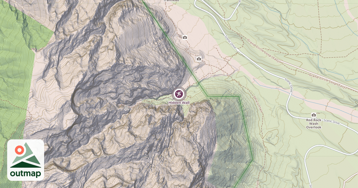 Map of Hidden Wall