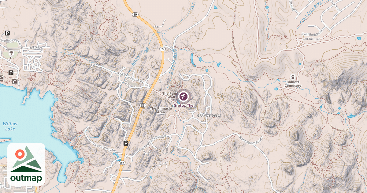 Map of Grotto, The