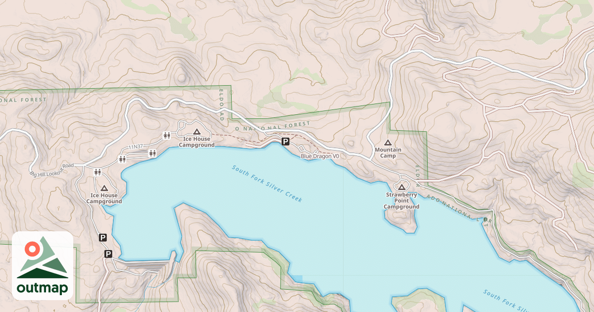 Map of Blue Dragon