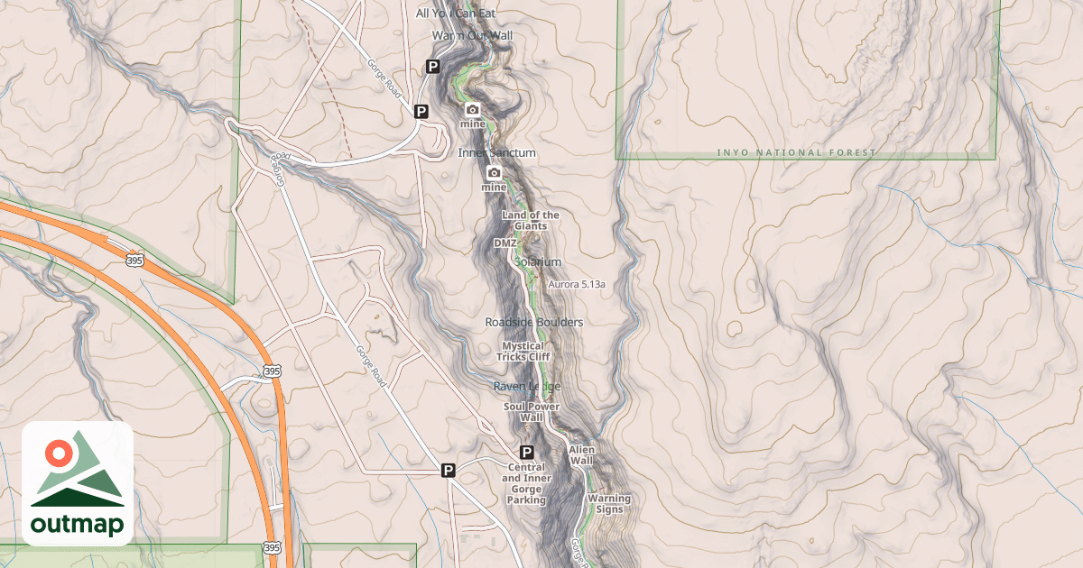Map of Aurora