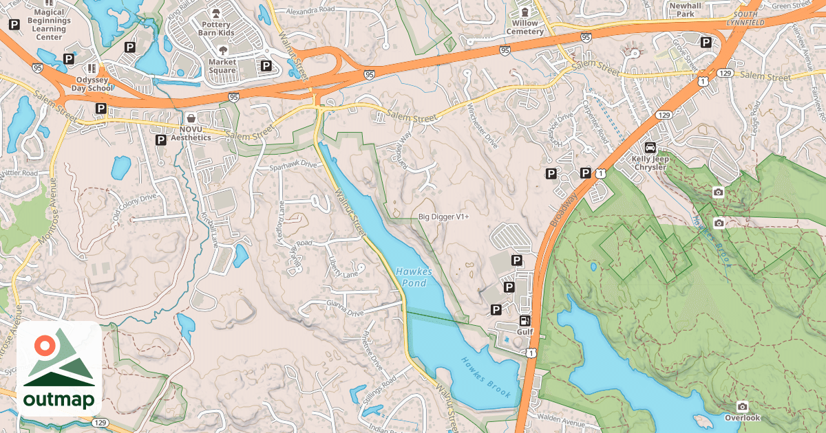 Map of Big Digger