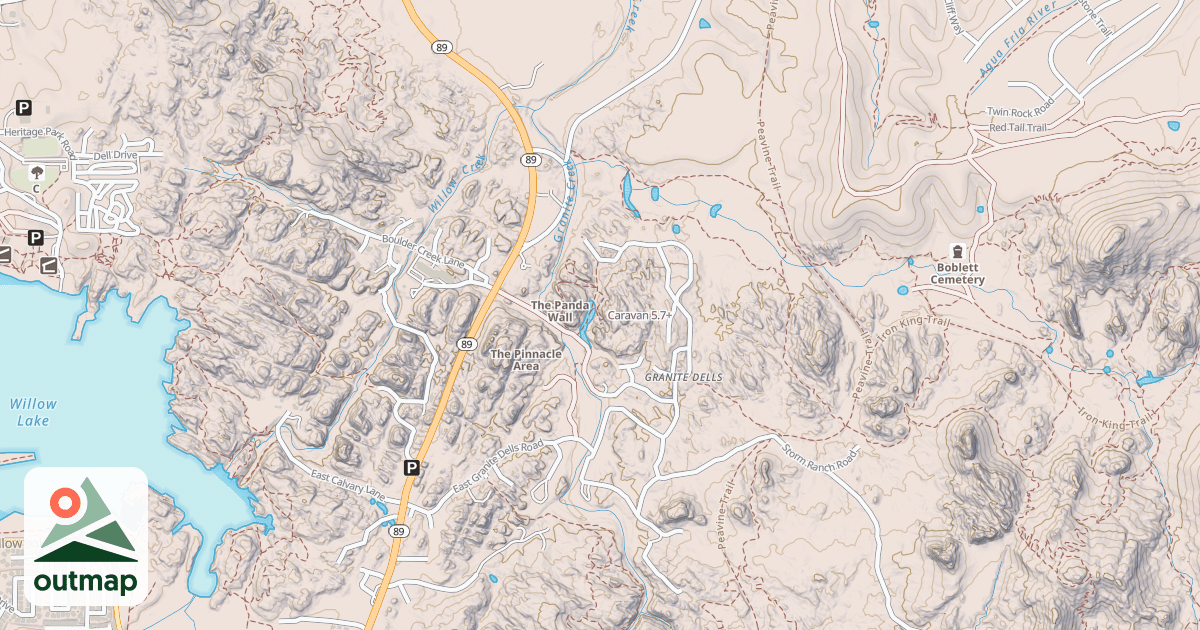 Map of Caravan