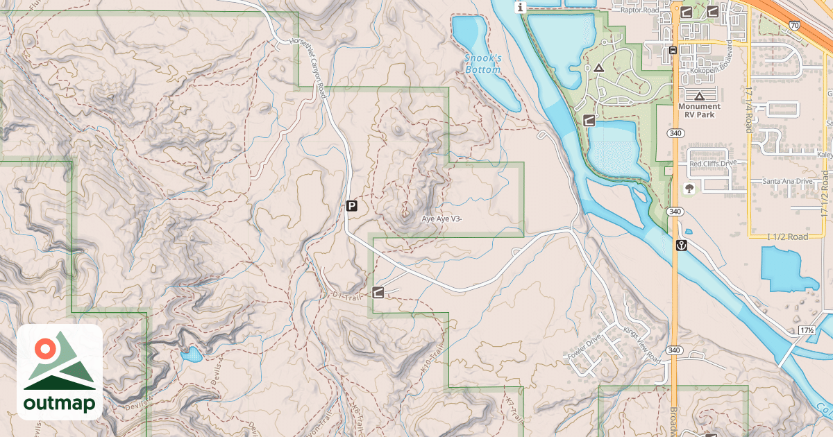 Map of Aye Aye