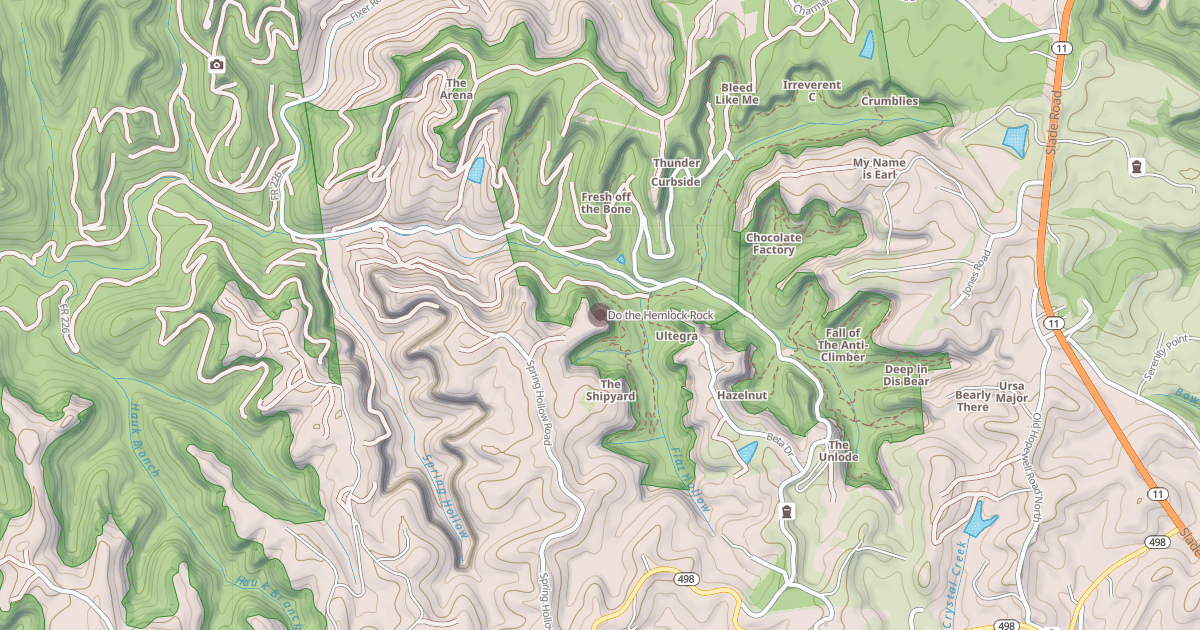 Map preview of Do the Hemlock Rock
