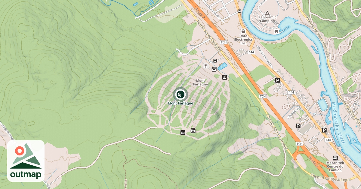 Map of Mont Farlagne