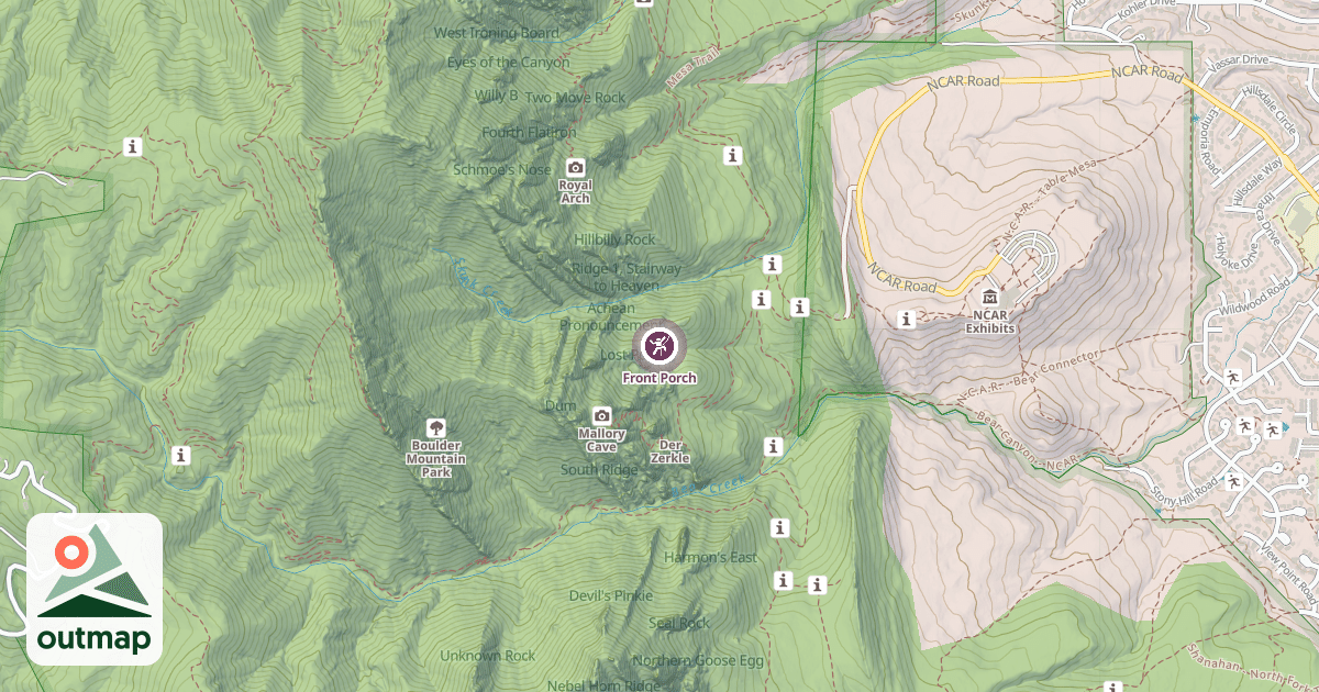 Map of Front Porch