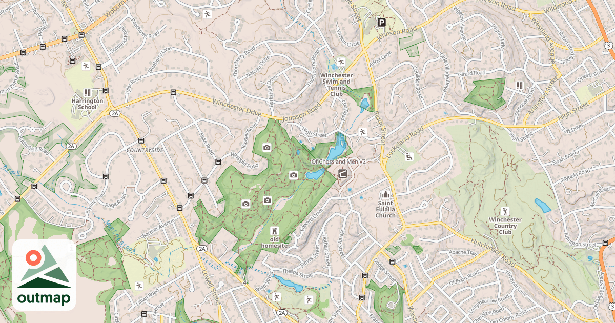 Map of Of Choss and Men