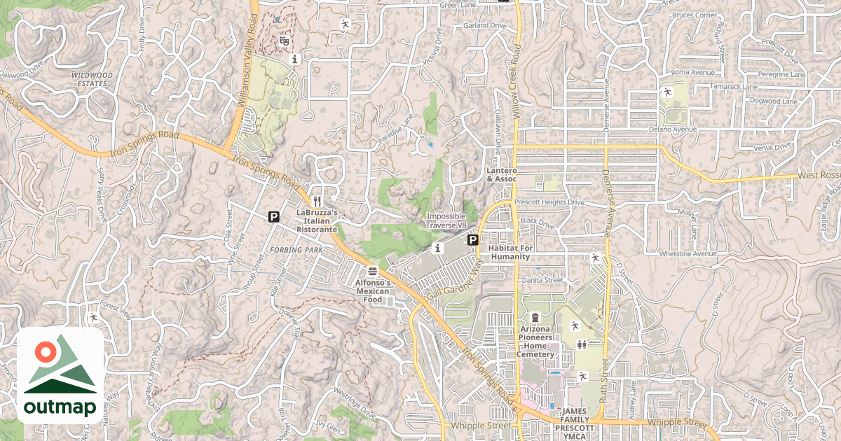 Map of Impossible Traverse