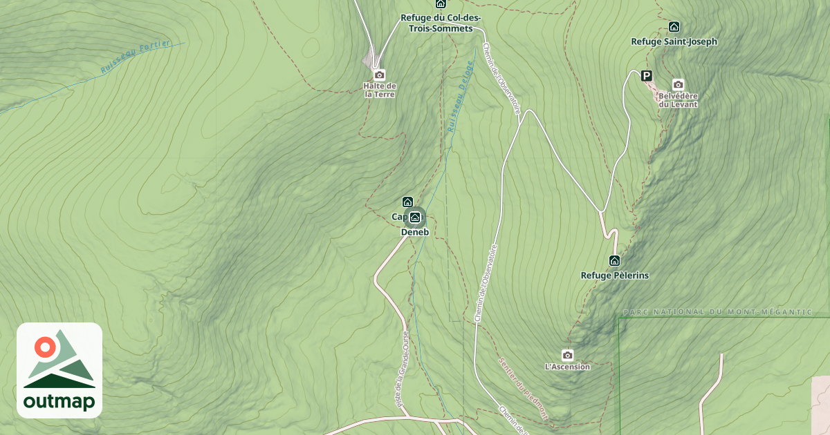 Map of Deneb