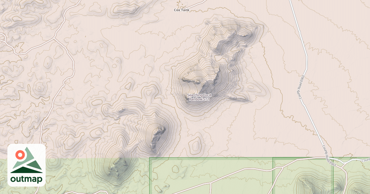 Map of Searching For A Rainbow