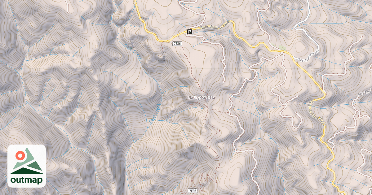 Map of Flaking Out