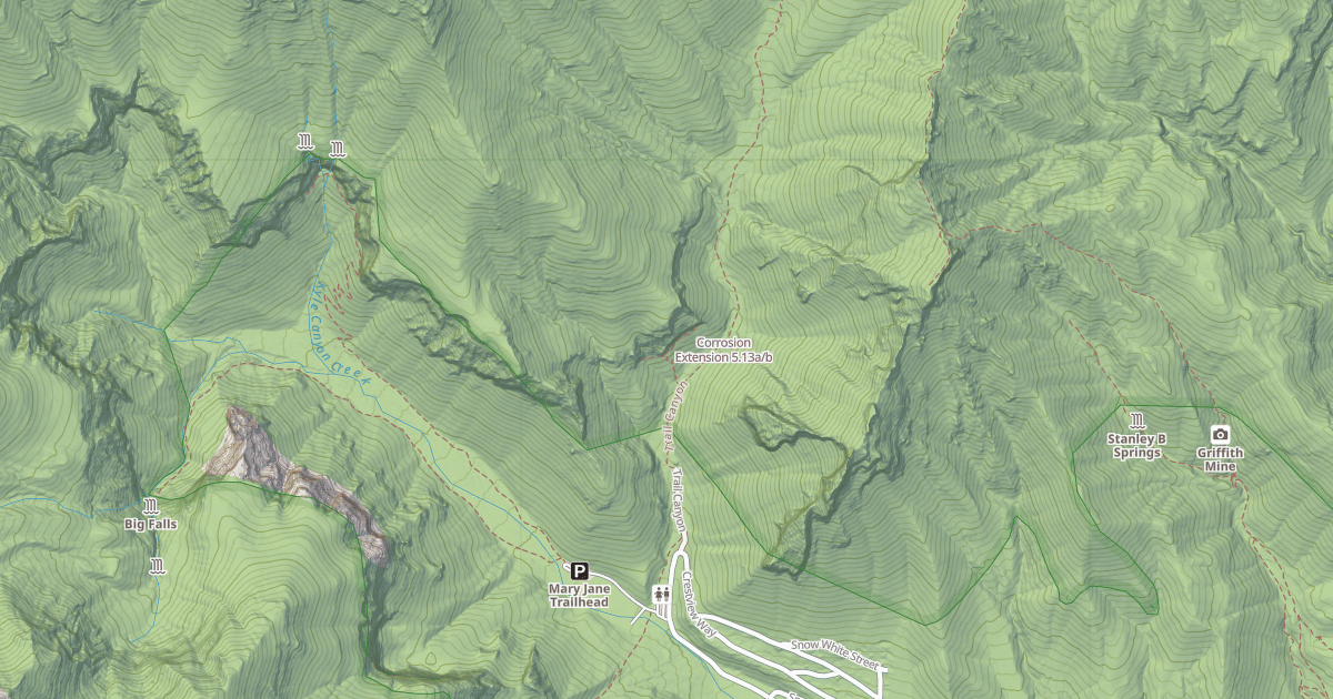 Map preview of Corrosion Extension