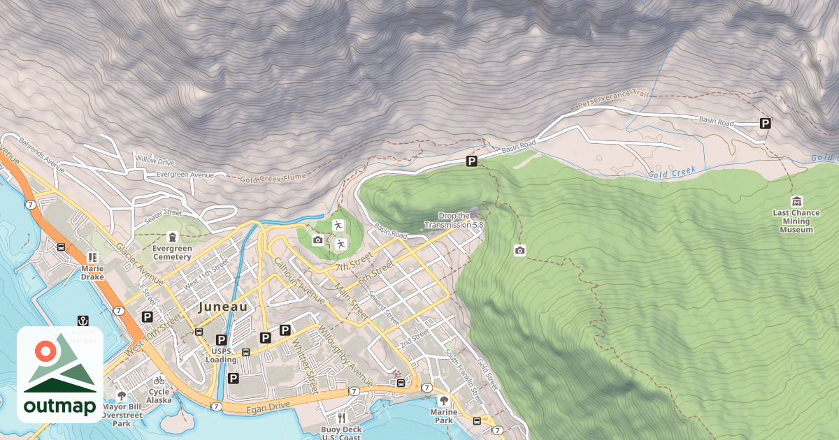 Map of Drop the Transmission