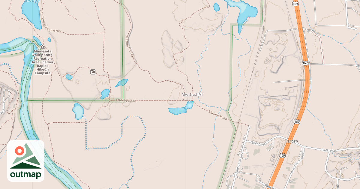 Map of Viva Brasil!