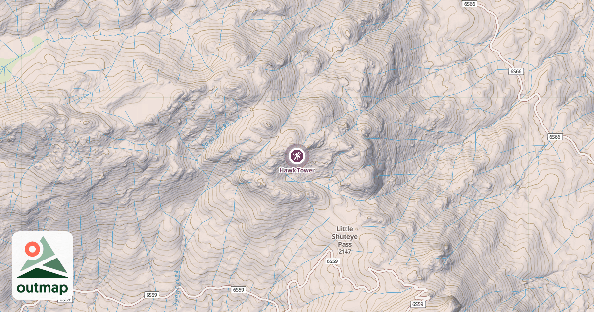 Map of Hawk Tower