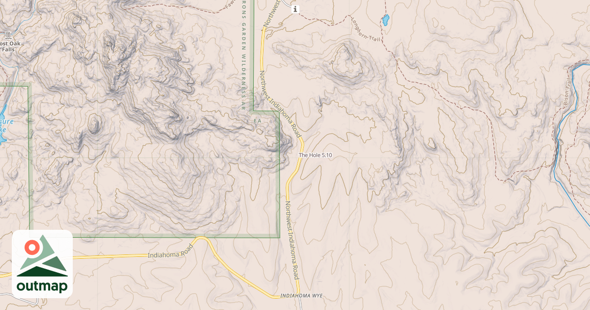 Map of The Hole